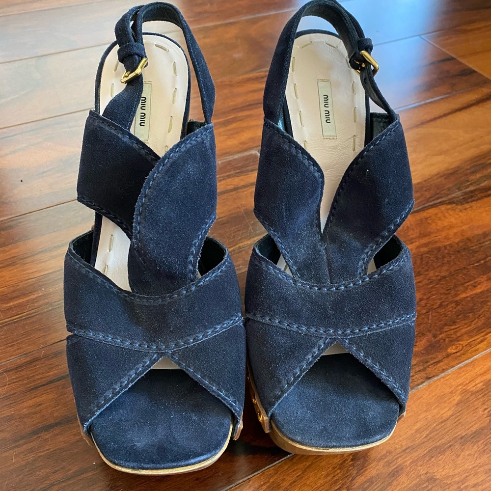 Miu Miu high heel shoes